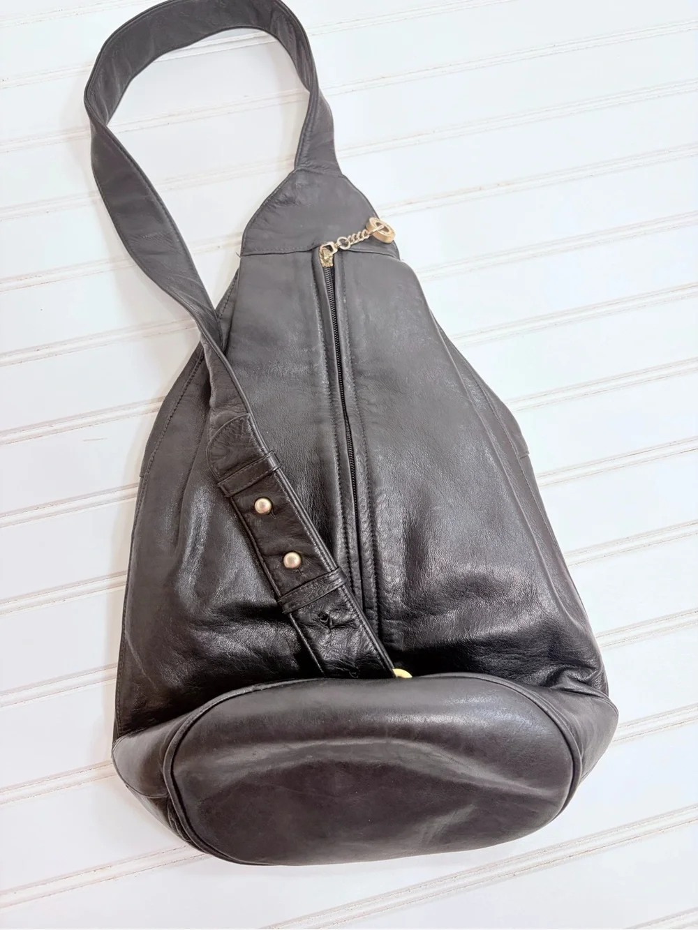Vintage Perlina New York Sling Backpack